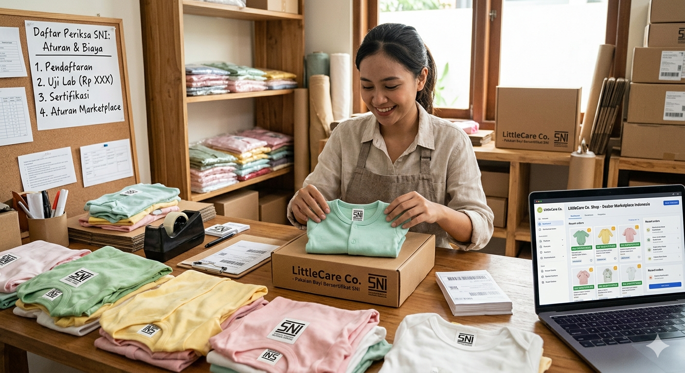 SNI Pakaian Bayi: Cara, Biaya, dan Aturan di Marketplace