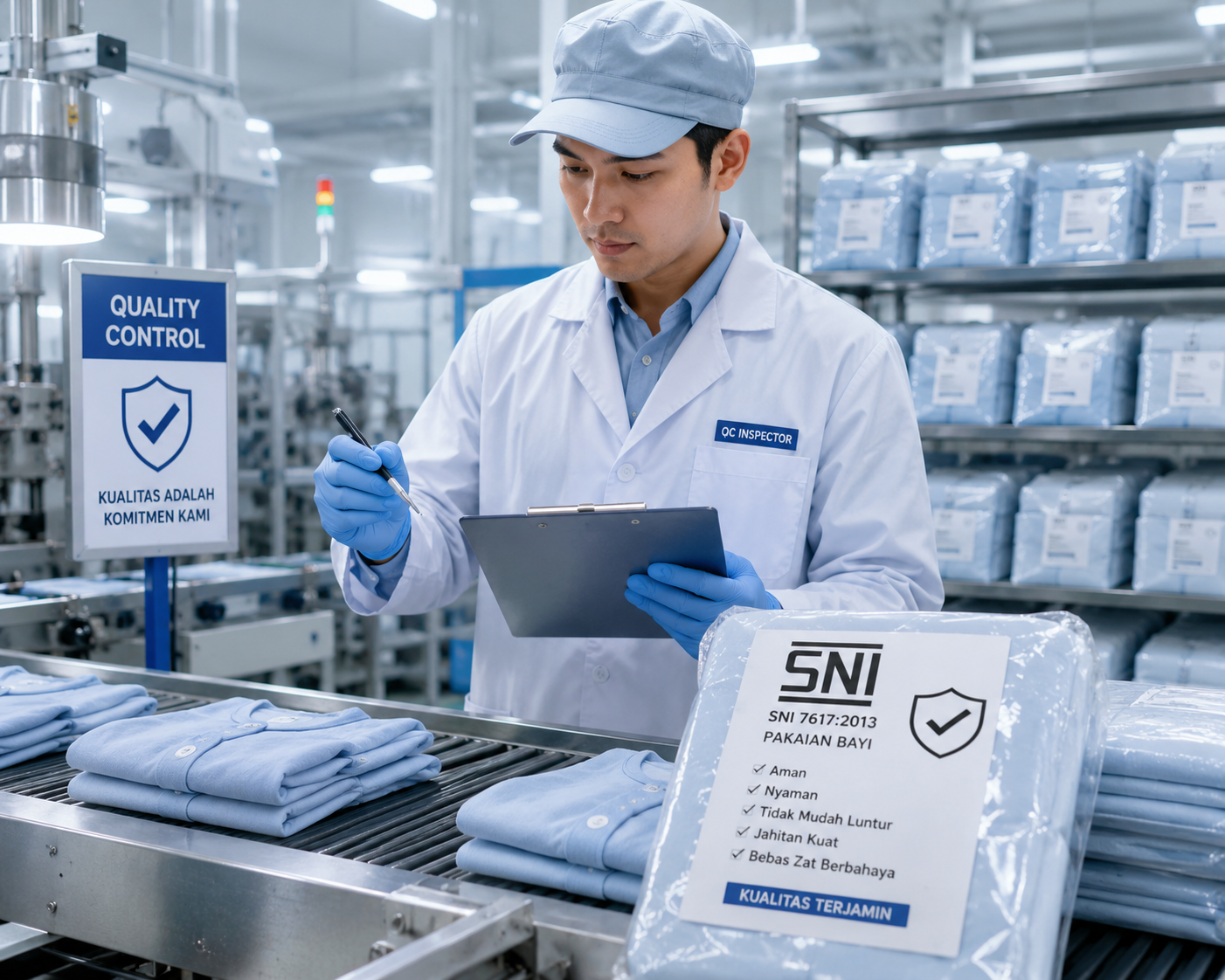 Konsistensi Produksi Setelah Sertifikat SNI: Panduan QC