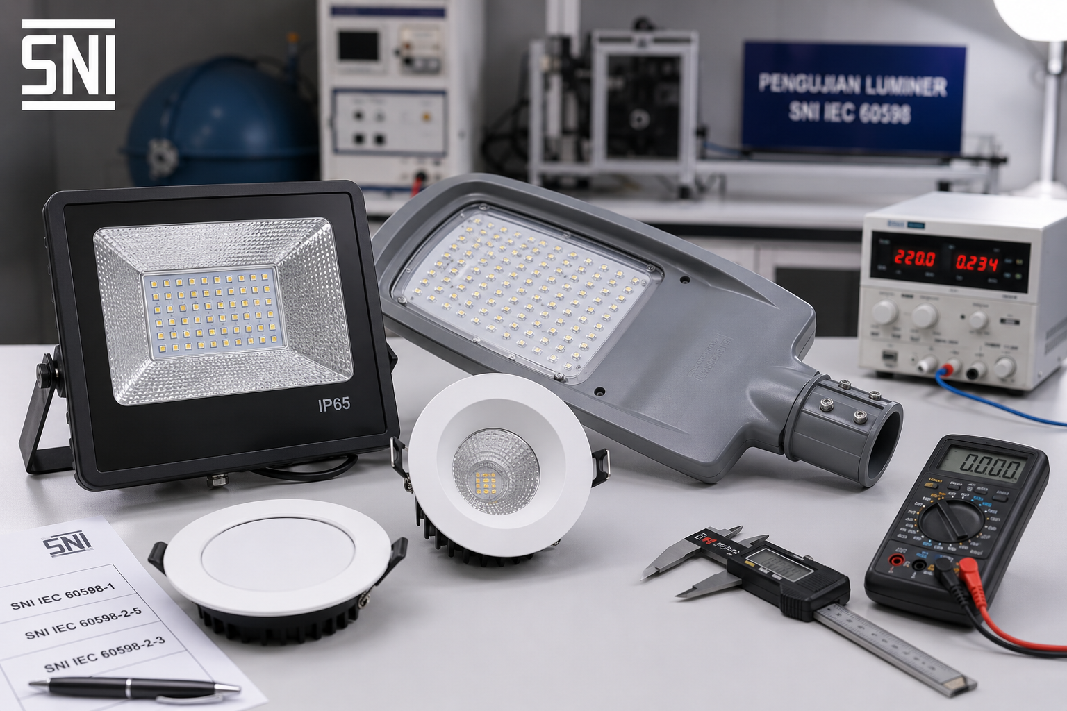 Sertifikasi SNI Luminer LED: Standar, Uji & Alur Pengajuan