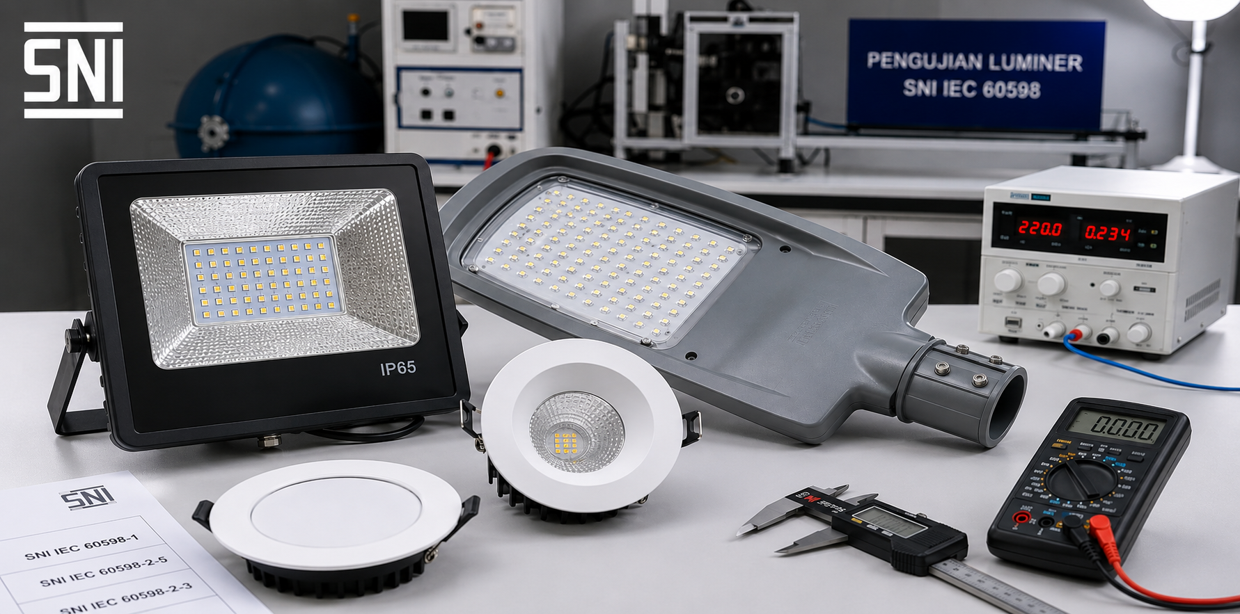 Sertifikasi SNI Luminer LED: Standar, Uji & Alur Pengajuan