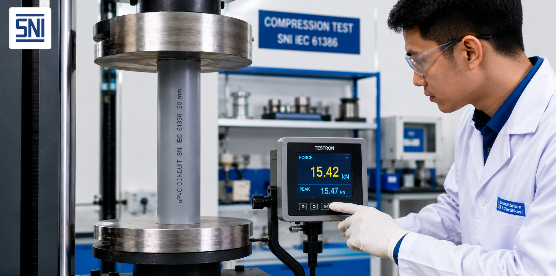 Daftar Uji Laboratorium Pipa Conduit Sesuai SNI IEC 61386