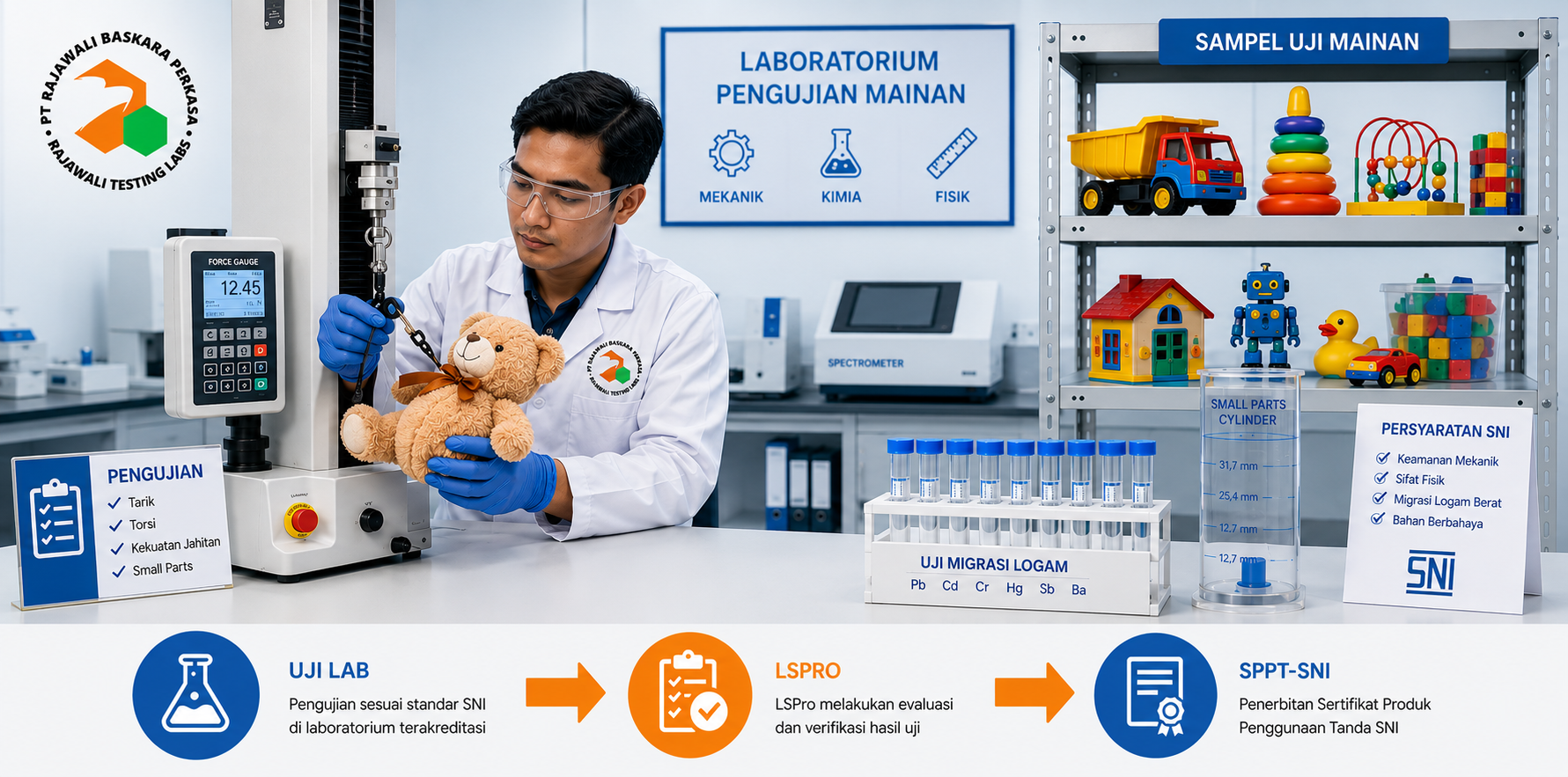 Sebelum ke LSPro Mainan Anak, Pastikan Produk Lolos Uji Lab Ini Dulu